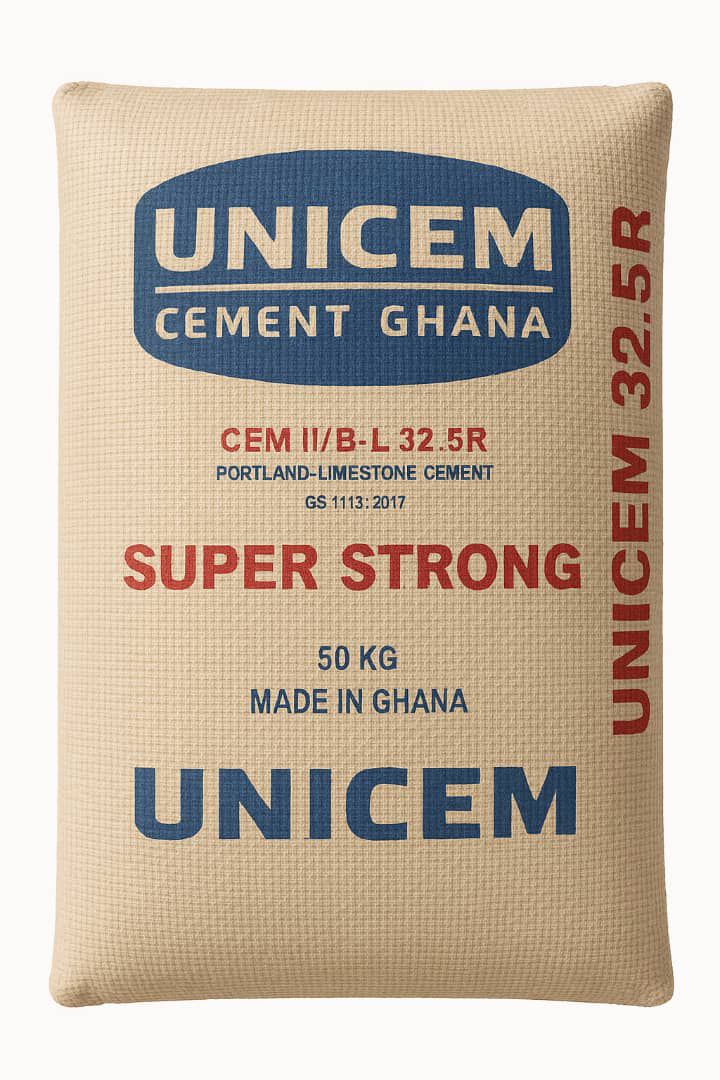 UNICEM Super Strong 32.5R cement bag, 50 kg